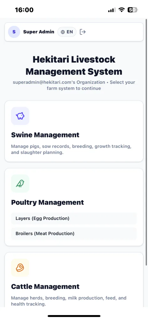 Livestock management